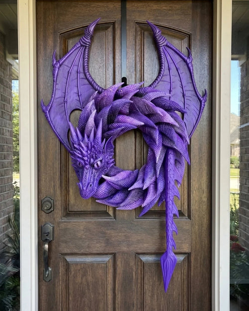 WreathsByRichard™ Handmade Dragon Wreath